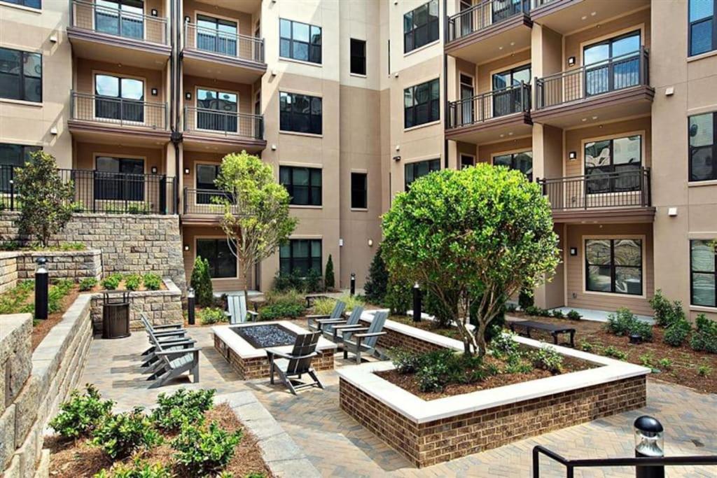 Appartement Awesome Atlanta Getaway Atlantic Station Area Extérieur photo